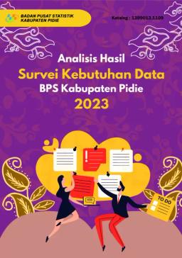 Analisis Hasil Survei Kebutuhan Data BPS Kabupaten Pidie 2023